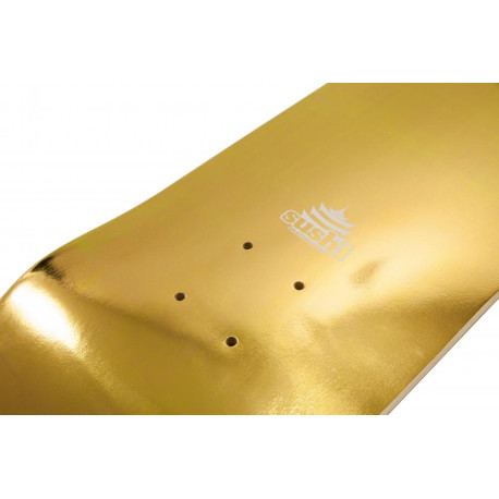 Skateboard Deck Only Sushi Pagoda Foil Gold 2023