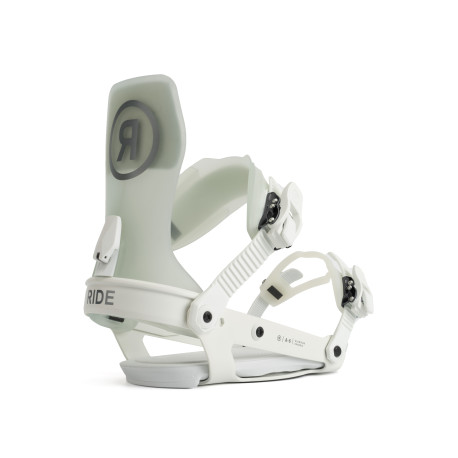 Fixation Snowboard Ride A-6 White 2022 - Snowboard Bindungen Herren ( Unisex )