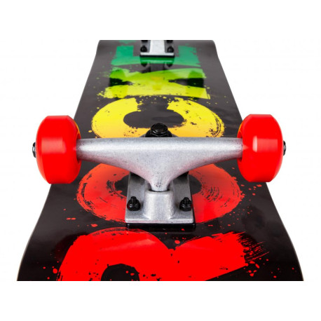 Skateboard Rocket Rasta Fade Series 8" Complete 2022