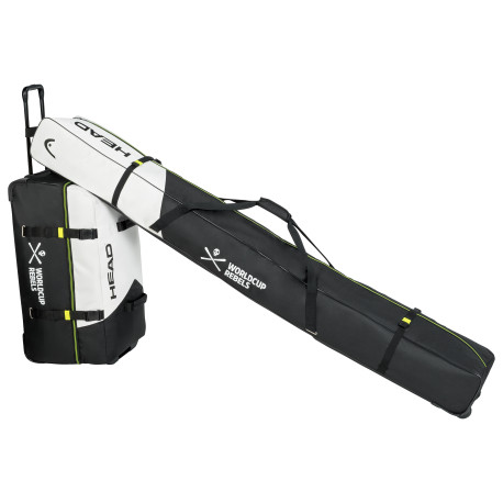 Head Ski Bag Rebels Double 203 Cm 2022 - Housse ski à roulettes