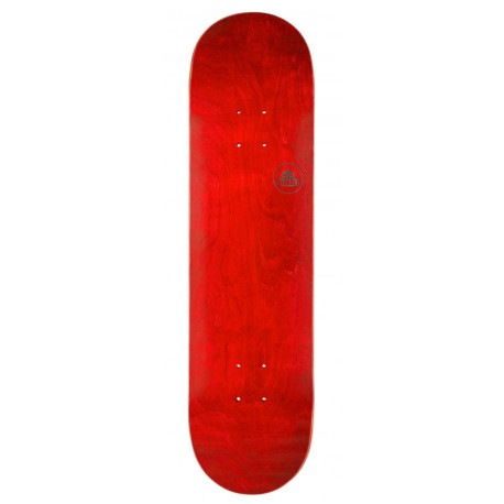 Skateboard Deck Only Sushi Pagoda Stamp Red 2023