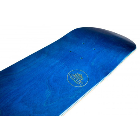 Skateboard Deck Only Sushi Pagoda Stamp Blue 2023