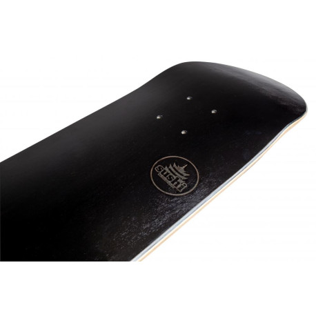Skateboard Deck Only Sushi Pagoda Stamp Black 2023