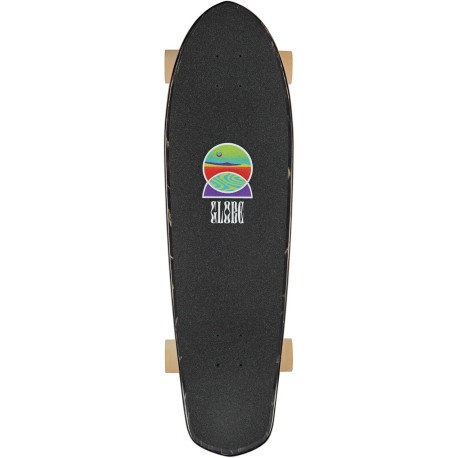 Komplettes Cruiser-Skateboard Globe Big Blazer 32\\" Melted Mountains 2026  - Cruiserboards im Holz Complete