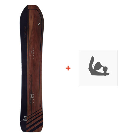 SNOWBOARD SET + BINDINGS Head Powerhouse Lyt 2023  -