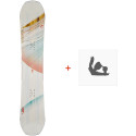 Snowboard Head Shine Lyt 2023 + Fixations de snowboard