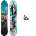 Snowboard Yes 420 Powderhull 2023 + Fixations de snowboard