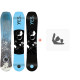 Snowboard Yes Hybrid 2023 + Snowboard bindings - Men's Snowboard Sets