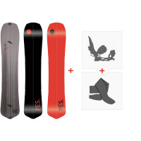 Splitboard Yes Optisplitstic 2022 + Fixations de splitboard + Peaux - Splitboard Package - Homme