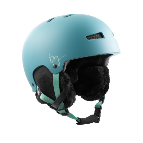 TSG Ski helmet Lotus Solid Color Azuro Satin 2021