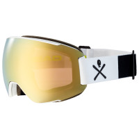 Head Goggle Magnify 5K Gold/WCR + Spare Lens 2023 - Masque de ski