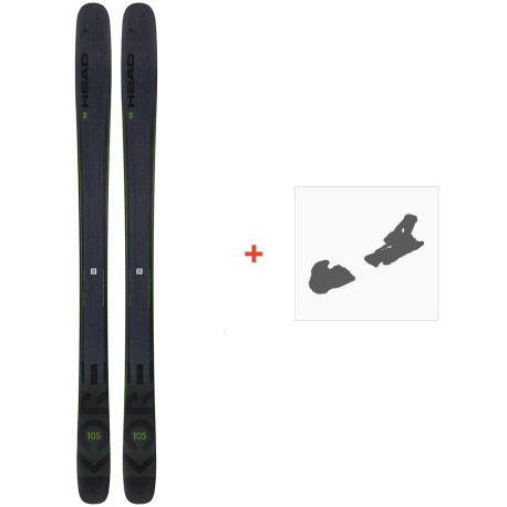 Ski Head Kore 105 2022 + Ski Bindungen  - Pack Ski Freeride 101-105 mm