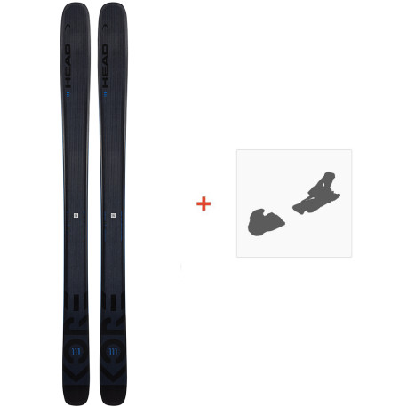 Ski Head Kore 111 2022 + Fixations de ski - Pack Ski Freeride 111-115 mm