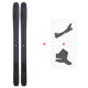 Ski Head Kore 117 2022 + Touring Ski Bindings + Climbing Skins  - Freeride + Touring
