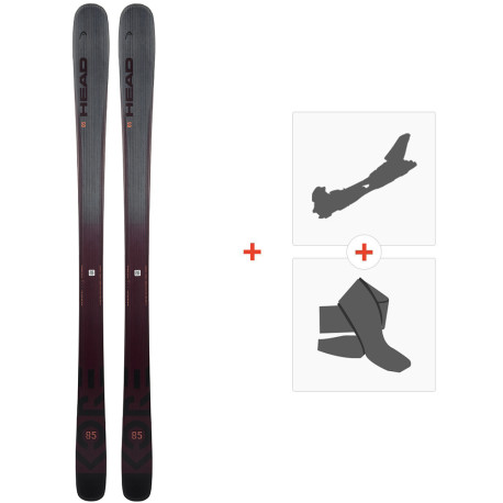 Ski Head Kore 85 W 2022 + Fixations ski de rando + Peaux  - All Mountain + Rando