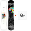 Snowboard Ride Burnout 2022 + Fixations de snowboard