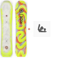 Snowboard Ride Psychocandy 2022 + Snowboard bindings - Women's Snowboard Sets
