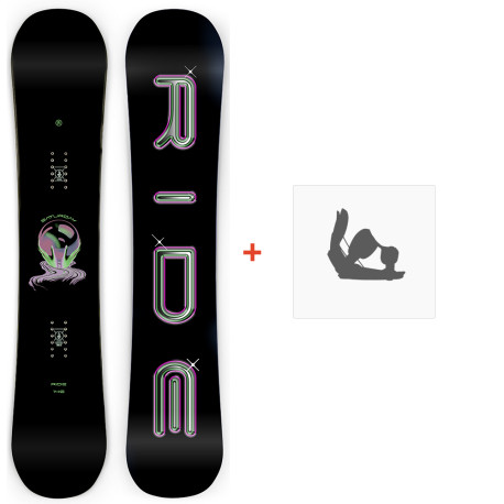 SNOWBOARD SET + BINDINGS Ride Saturday 2022  -