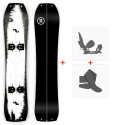 Splitboard Ride Pig Package 2023 + Fixations de splitboard + Peaux