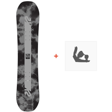 SNOWBOARD SET + BINDINGS K2 Lil Mini 2023  -