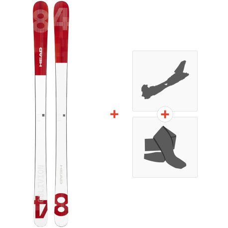 Ski Head Oblivion 84 2023 + Fixations ski de rando + Peaux  - Freestyle + Piste + Rando