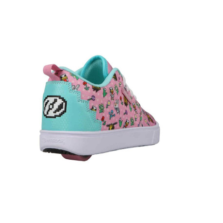 Chaussures à roulettes Heelys X Minecraft Light Pink / Blue Lagoon 2024 
