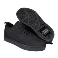 Chaussures à roulettes Heelys X Pro 20 Triple Black Canvas 2024 