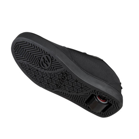 Chaussures à roulettes Heelys X Pro 20 Triple Black Canvas 2024 