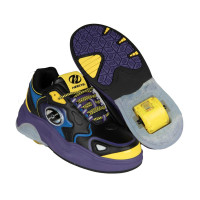 Chaussures à roulettes Heelys X Ryder Black / Royal Purple / Neon Yellow 2024 