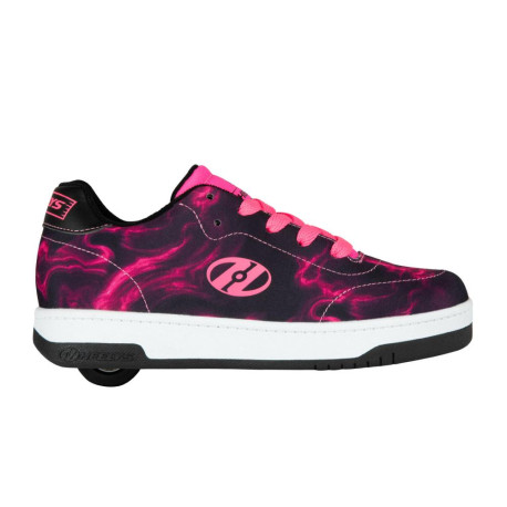 Chaussures à roulettes Heelys X Sleek Black / Neon Pink 2024 