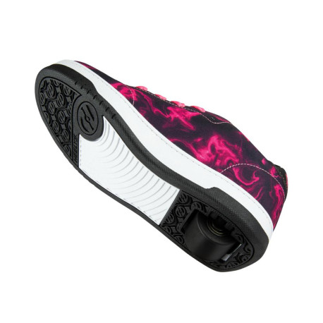 Chaussures à roulettes Heelys X Sleek Black / Neon Pink 2024 