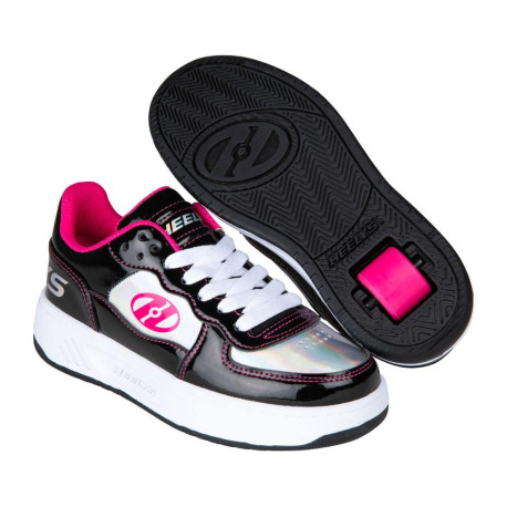 Chaussures à roulettes Heelys X Rezerve Low Black / Pink / Multi 2024 