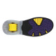Shoes with wheels Heelys X Ryder Black / Royal Purple / Neon Yellow 2024 