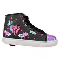 Chaussures à roulettes Heelys X Veloz Black / N.Pink / Rainbow 2024 