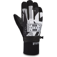 Dakine Ski Glove Pinto Black/White 2022 - Gants de Ski