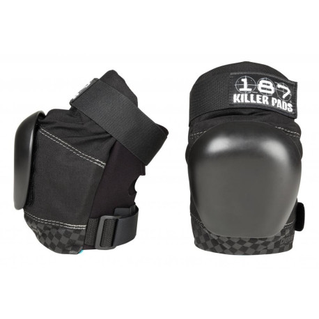 Knieschoner 187 Killer Pads Pro Derby Black/Black 2023