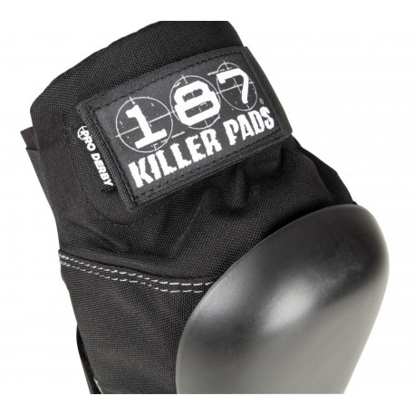 Knieschoner 187 Killer Pads Pro Derby Black/Black 2023