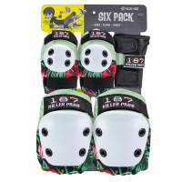 Schutzset 187 Killer Pads Adult Six Pack Set Hibiscus 2023