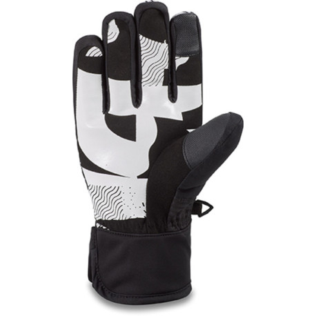 Dakine Ski Glove Crossfire Black/White 2022 - Gants de Ski