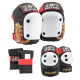 Protection Set 187 Killer Pads Jr. Six Caballero Black/ Red/ Gold 2023