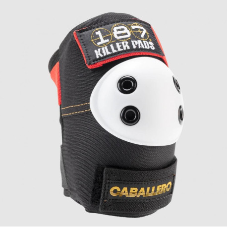 Protection Set 187 Killer Pads Jr. Six Caballero Black/ Red/ Gold 2023