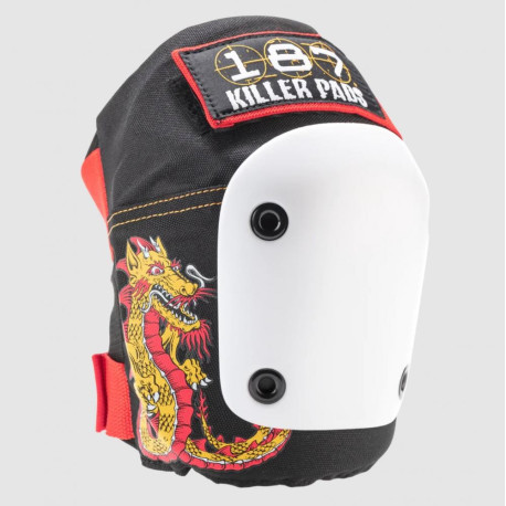Protection Set 187 Killer Pads Jr. Six Caballero Black/ Red/ Gold 2023