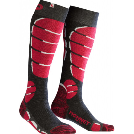 Monnet Chaussettes Ski Medium Red 2022 - Chaussettes
