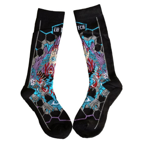 Chaussettes de ski Lib Tech Terrain Wrecker 24 Riding Sock 2025 