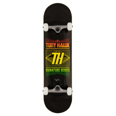 Skateboard Completes Tony Hawk Stacked Logo Black 8\\" SS 180 2023 - Skateboards Completes