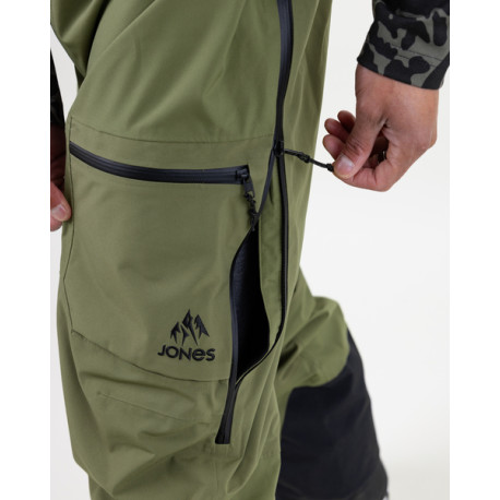 Ski Pant Jones M'S Mtn Surf Rec Bib 2026  - Pantalons de ski et snowboard avec bretelles (salopettes)