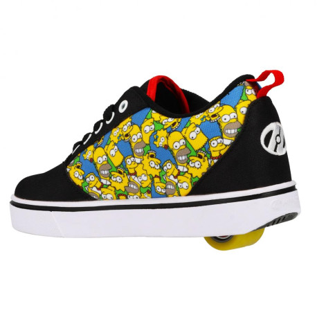 Schuhe mit Rollen Heelys X Simpsons Pro 20 Prints Black/Cyan/Multi 2022 - Heelys für Jungen