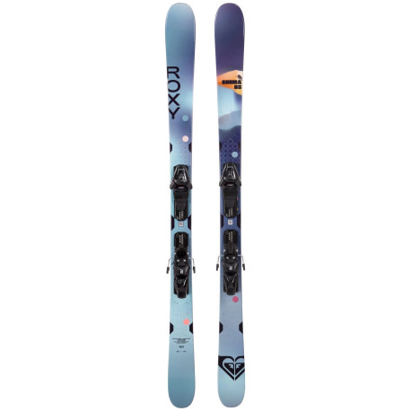 Ski Roxy Shima 85 + E M10 GW 2021  - Ski All Mountain 80-85 mm avec fixations de ski dediés