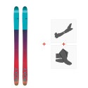 Ski Roxy Shima 90 2017 + Touring Ski Bindings + Climbing Skins 