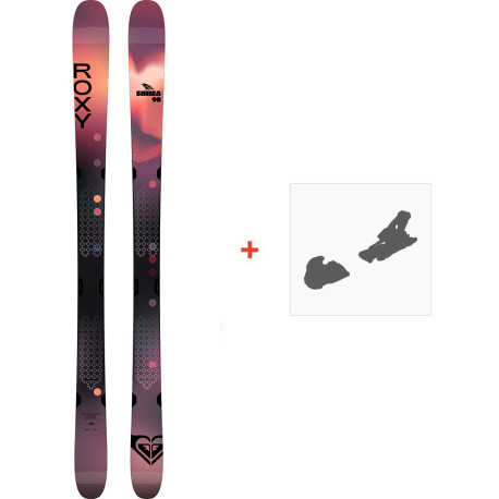 Ski Roxy Shima 90 2021 + FIxations de ski 